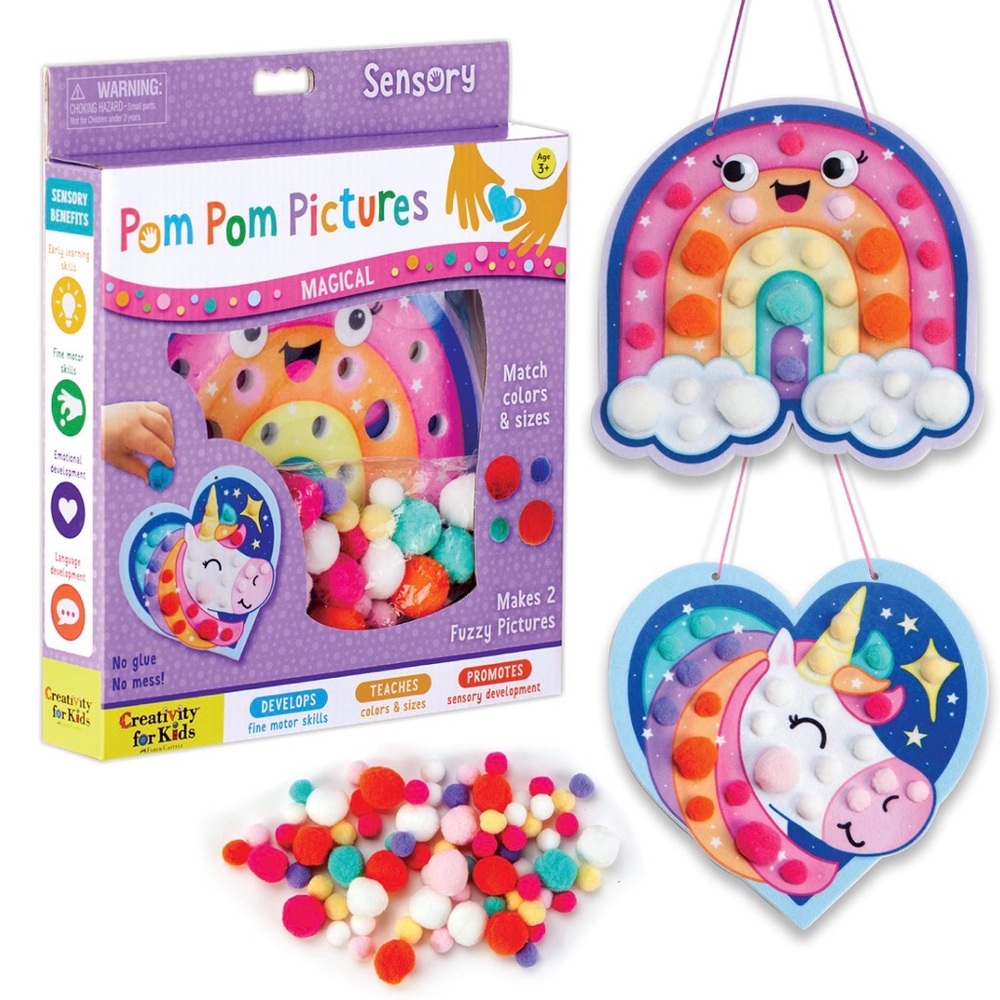 Pom Pom Pictures - Magical Kids Art Craft